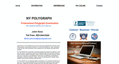 Desktop Screenshot of nypolygraph.com