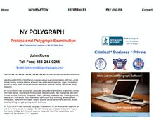 Tablet Screenshot of nypolygraph.com